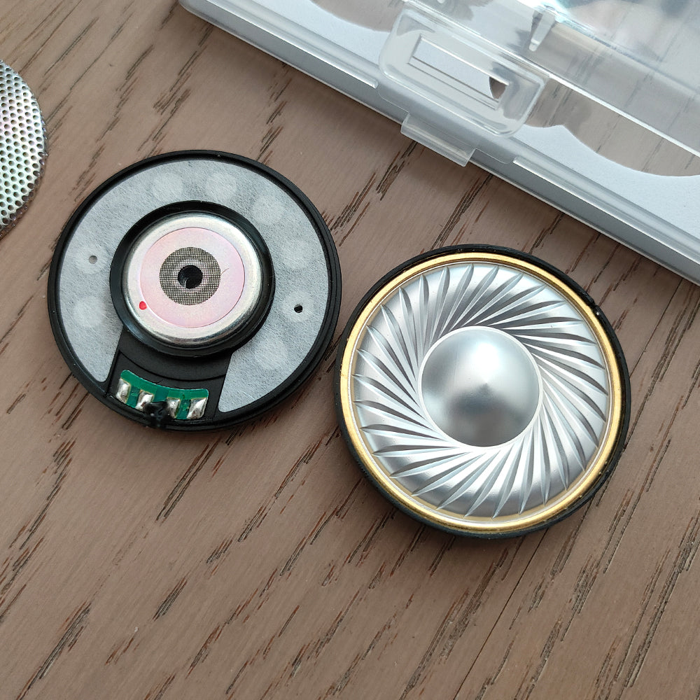Elfinear NeoDual50 Pro | 50mm Dual-Neodymium Driver (124dB@1kHz) | Aluminum Foil Diaphragm with Tall Protruding Dome