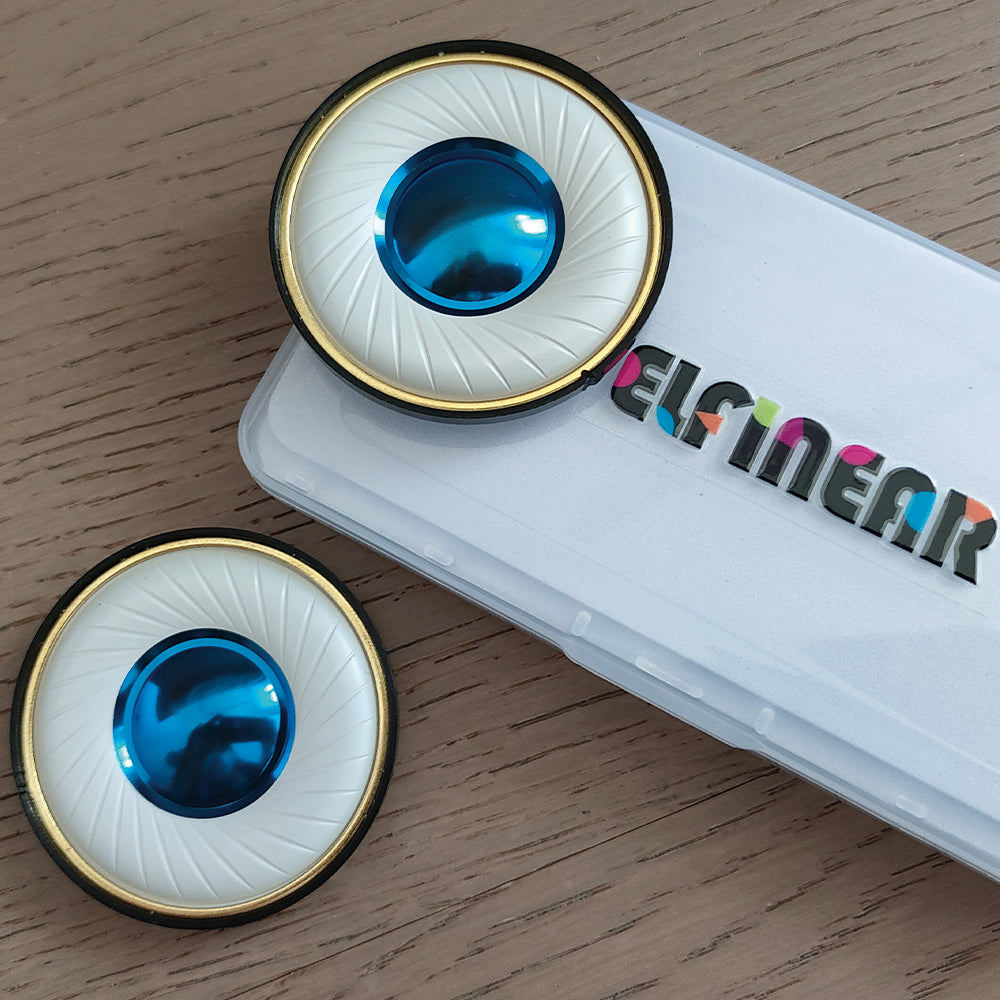 ELFINEAR 2025 Upgrade 50MM HIFI Headphone Speakers, LCP Composite Beryllium Diaphragm, Large Soundstage for Audiophile