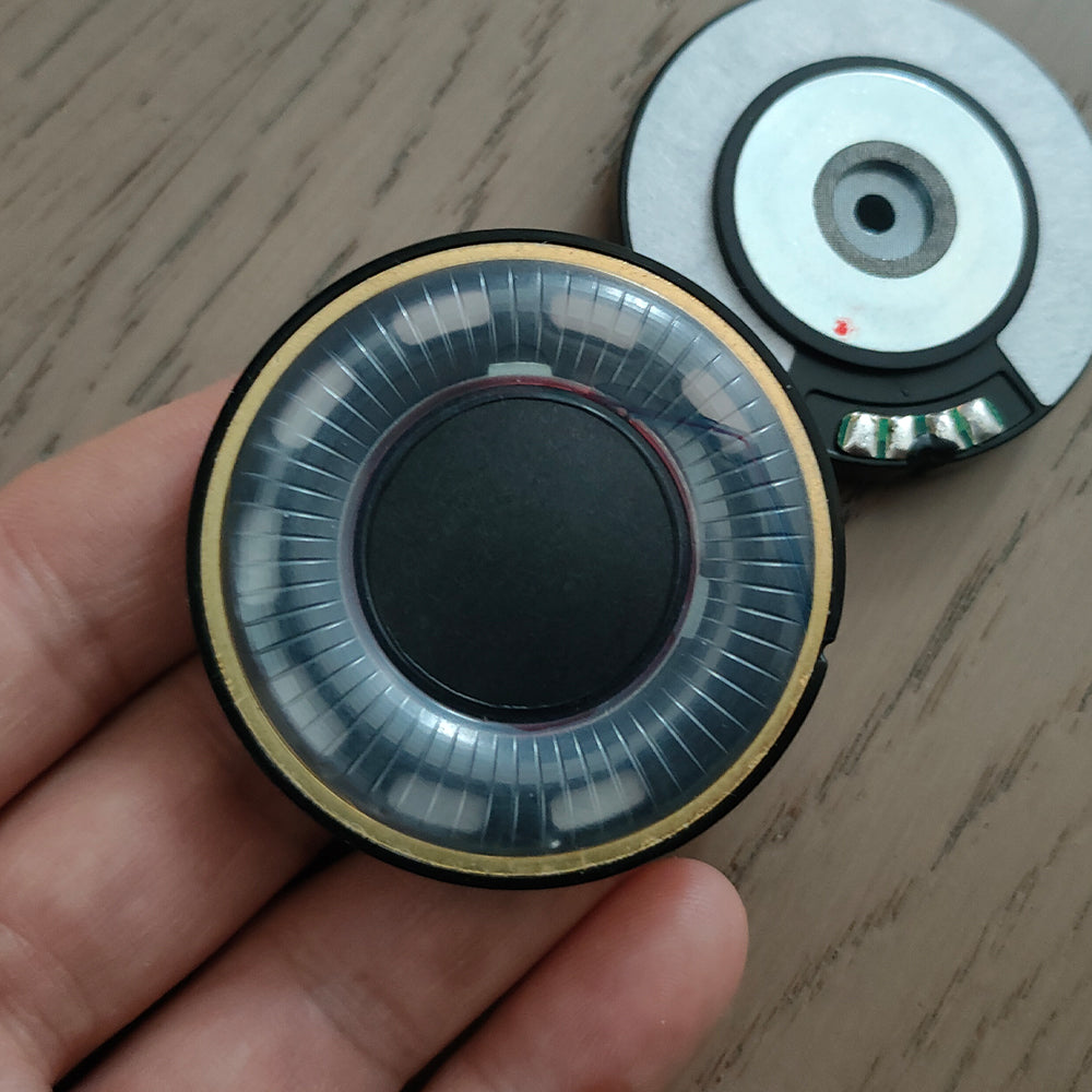 ELFINEAR 50mm Audiophile Headphone Driver Unit Super Large N50 Magnet Hi-Fi Speaker with Kraft Paper Dome & CCA Voice Coil