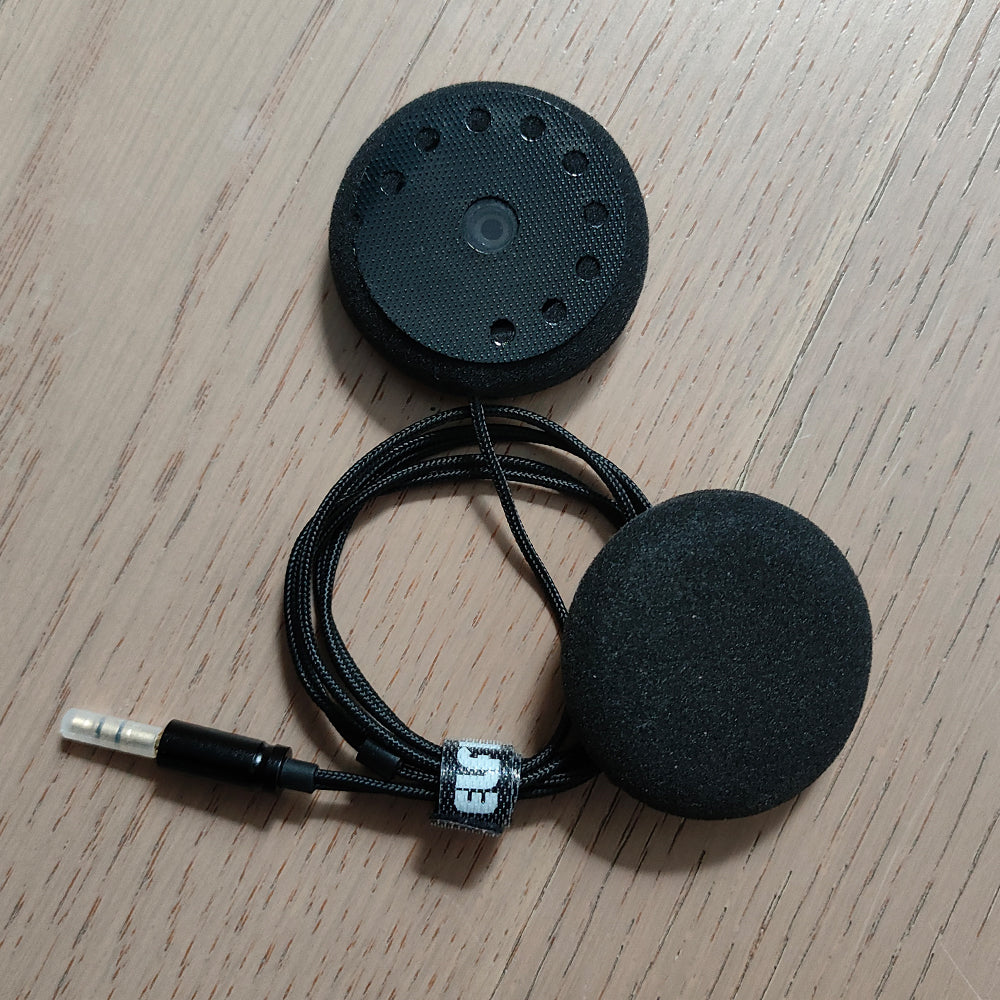 ELFINEAR ACOUSTIX ELITE 45X 45MM Helmet Speaker - Ultimate Sound 3.5mm AUX Compatible With Cardo, Sena, Vimoto Communicators