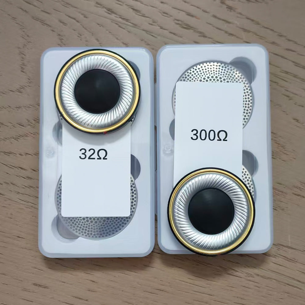 ELFINEAR New Titan 50mm High-End Speaker Driver, N52 Strong Magnet 32 Ohm / 300 Ohm for DIY Headphone Repair & Modification