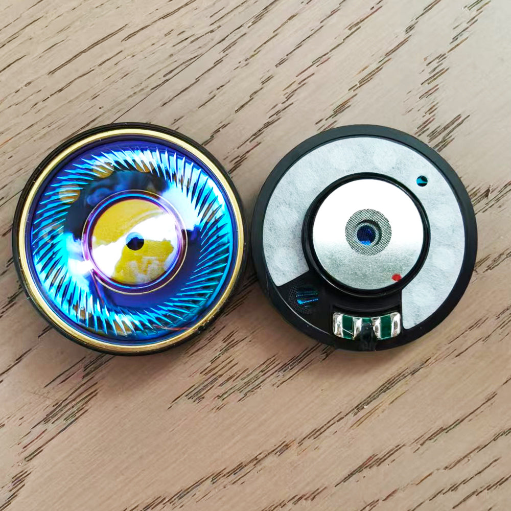 ELFINEAR VitaPro Hi-Fi Headphone Speaker Driver Unit 122dB, 20.4mm CCAW Voice Coil, Iridescent PC Diaphragm, Enhanced Magnet
