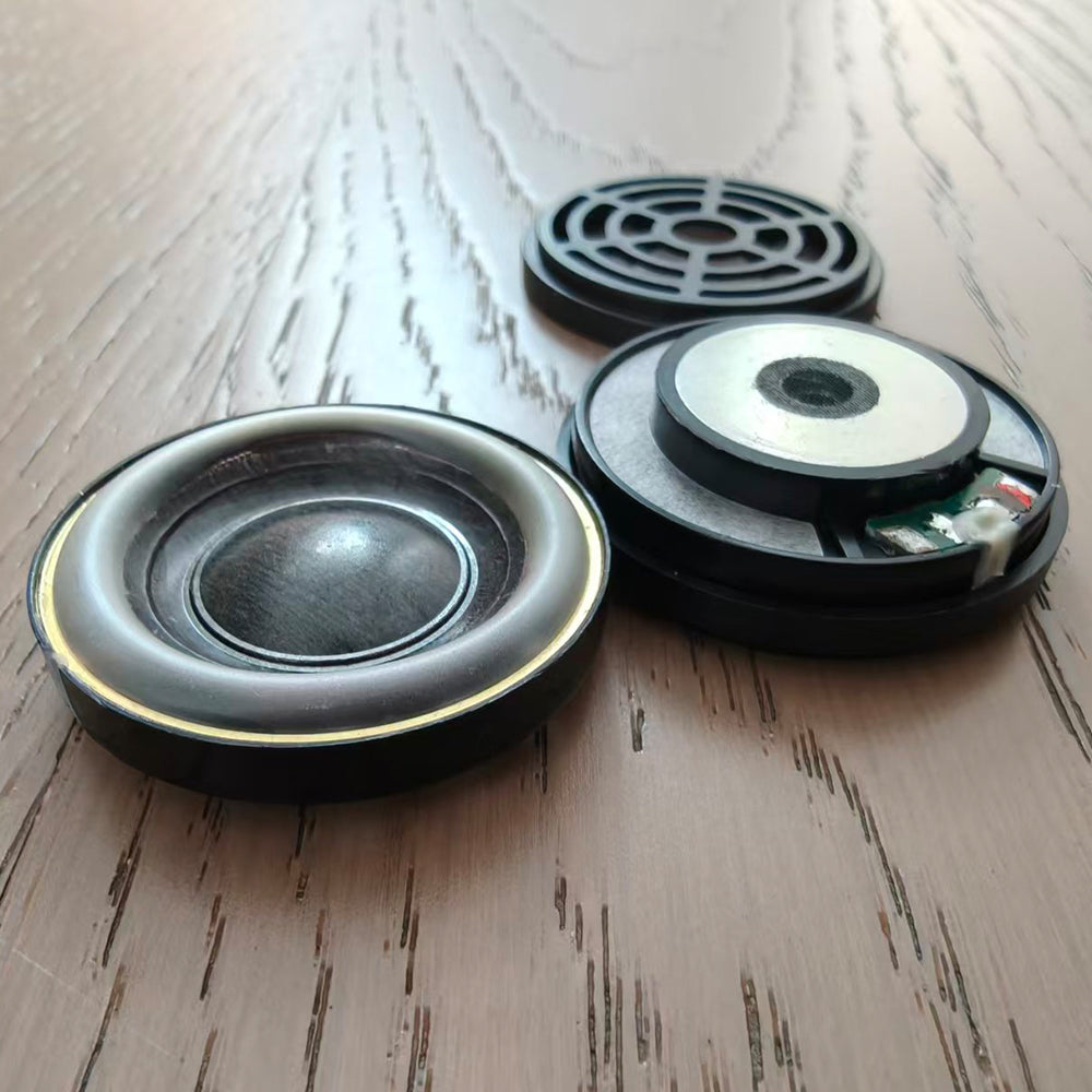 ELFINEAR Carbon Halo 40mm HiFi Speaker Driver | Carbon Nano Dome & High PU Edge | SKV CCAW Voice Coil 32/150/300Ω