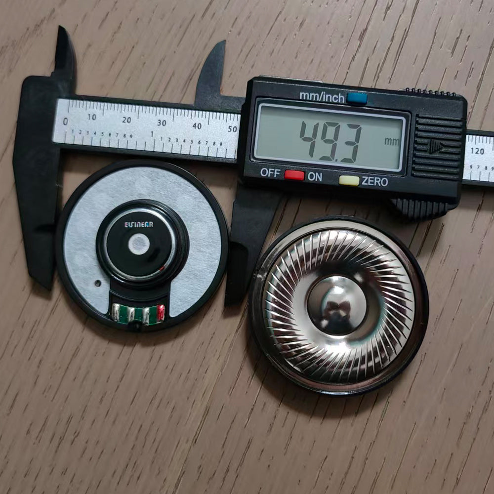 ELFINEAR Myth II 50MM New Update Titinium Speaker Units Drivers Headsets Headphones Accessories