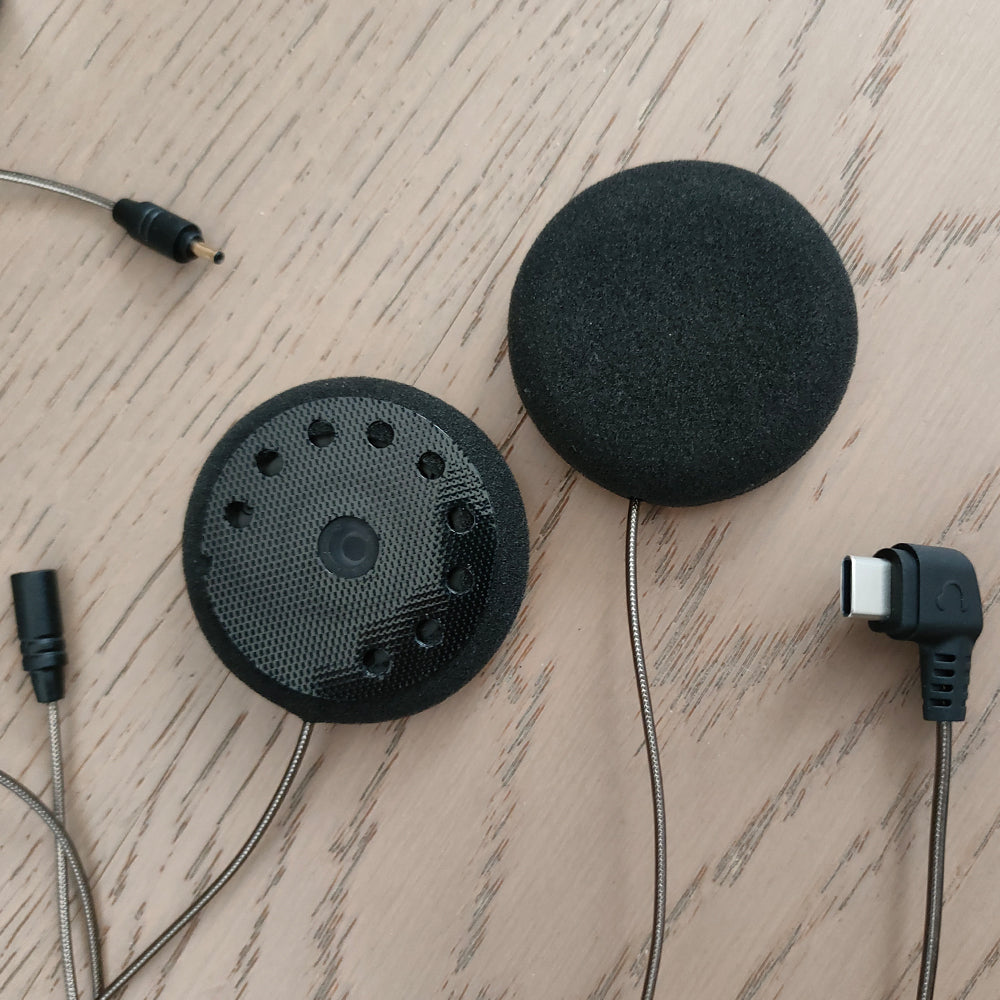 ELFINEAR 45MM Helmet Headset Speaker With Microphone Upgrade Replacement Only for LEXIN ET COM G4 G2 G16 B4FM