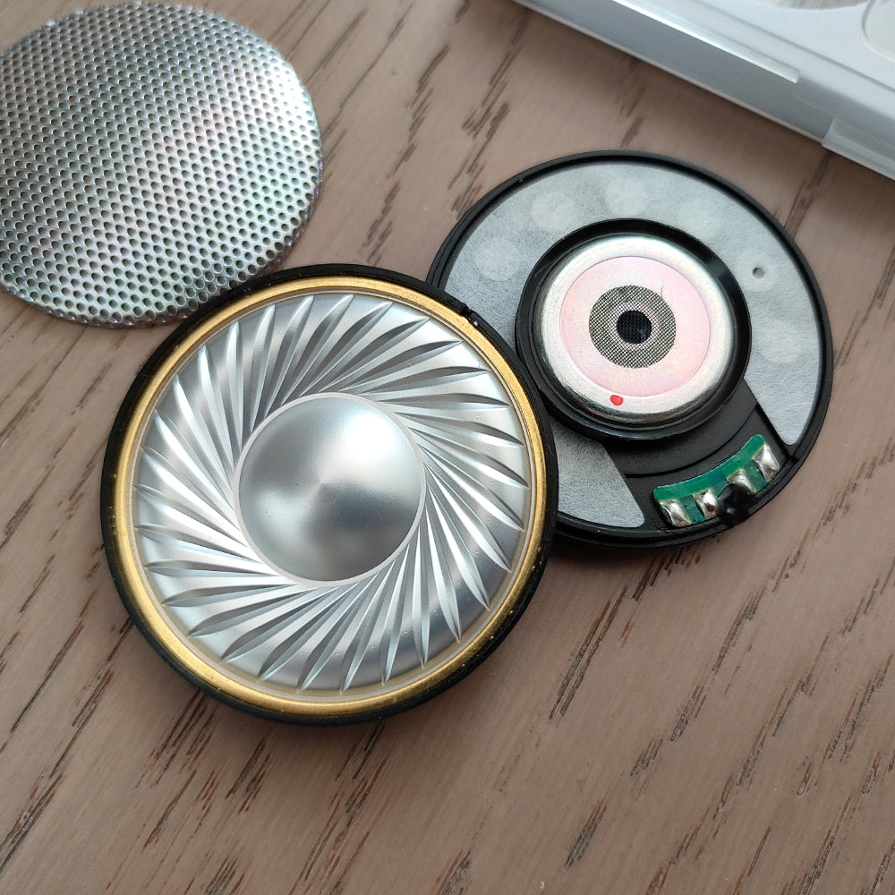 Elfinear NeoDual50 Pro | 50mm Dual-Neodymium Driver (124dB@1kHz) | Aluminum Foil Diaphragm with Tall Protruding Dome