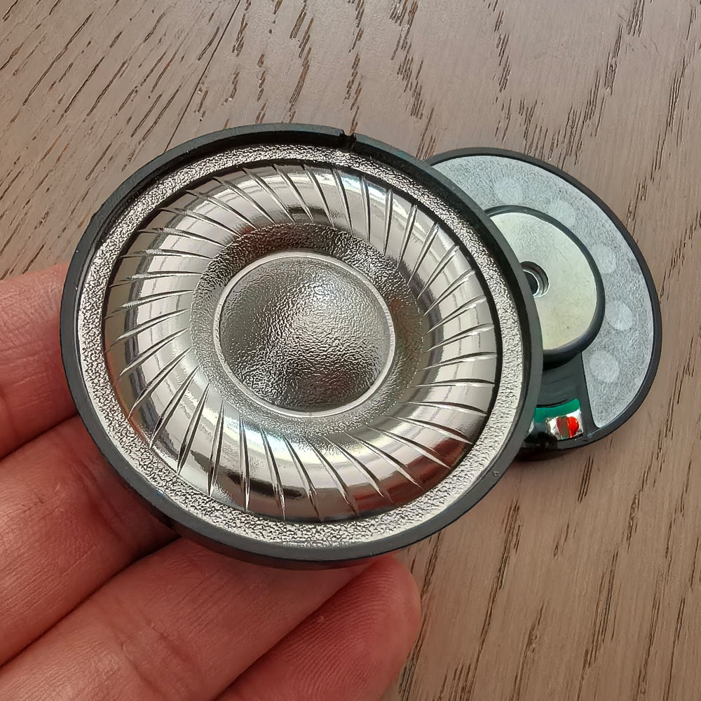 ELFINEAR NiCore 53 53mm Hi-Fi Headphone Driver 64Ω Nickel-Plated Diaphragm Sandblasted Dome 20.4mm Copper-Clad Aluminum Voice Coil