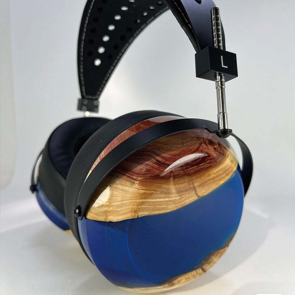 ELFINEAR High - Grade DIY Resin & Solid Wood Composite Headphone Shell Set for Head - mounted Headphones