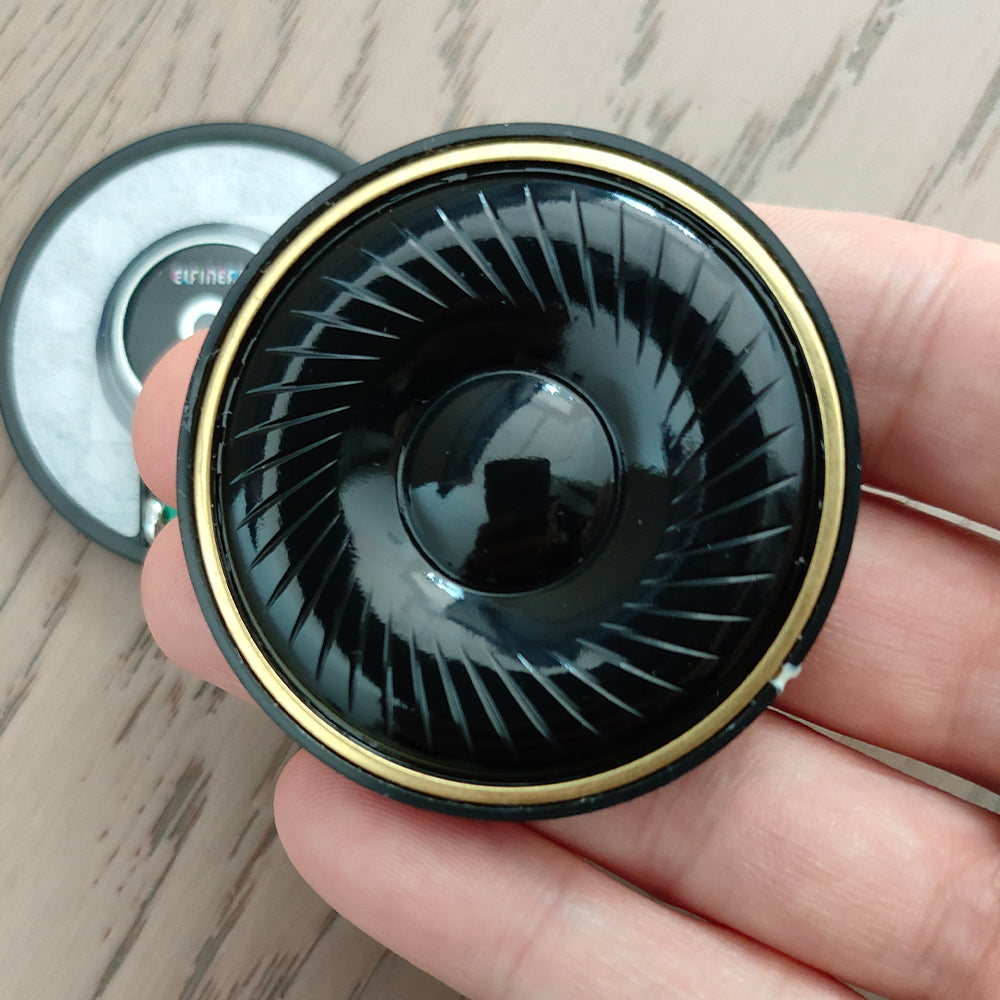 ELFINEAR Crest50 50mm 24Ω 119.73dB HiFi Headphone Speaker Driver | N52 Magnet 3-Layer Composite Diaphragm with Flat Frequency Response
