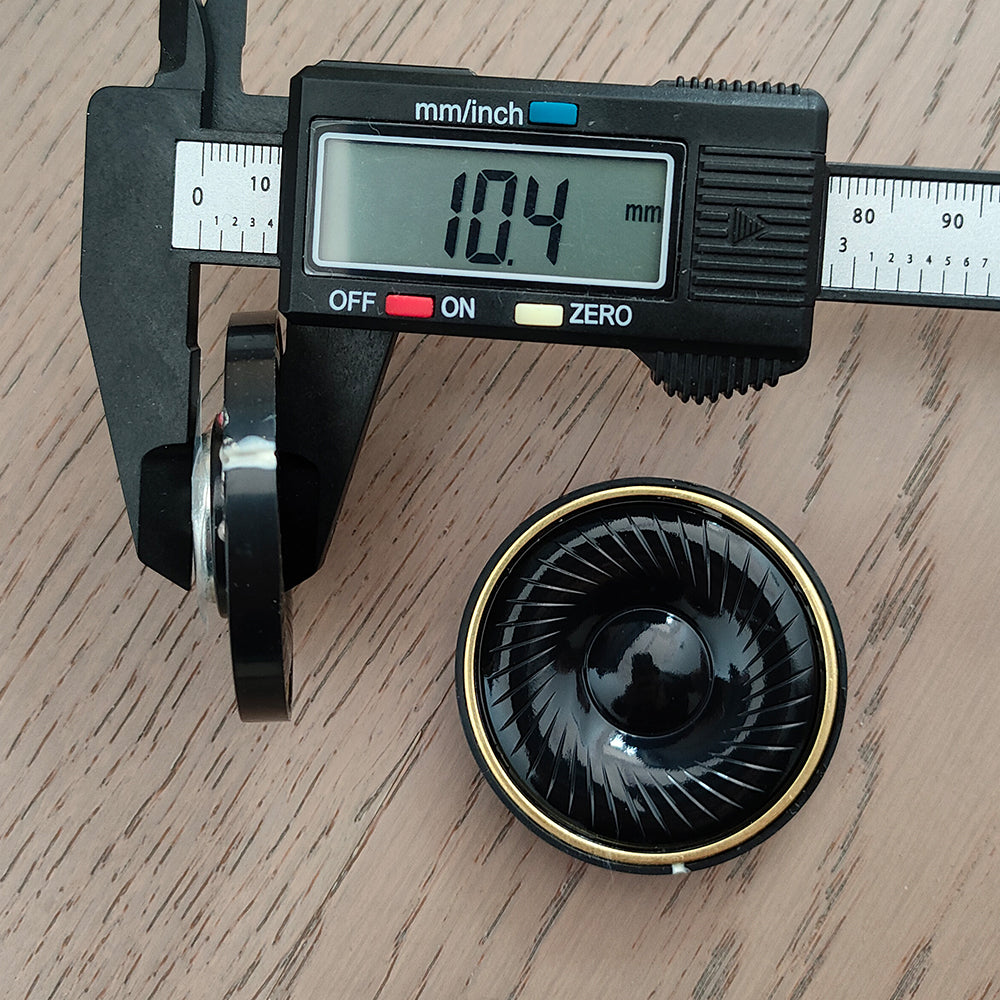 ELFINEAR Crest50 50mm 24Ω 119.73dB HiFi Headphone Speaker Driver | N52 Magnet 3-Layer Composite Diaphragm with Flat Frequency Response