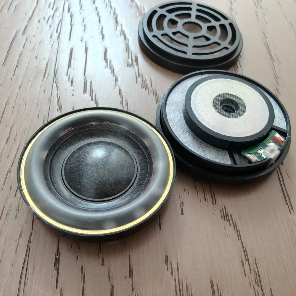 ELFINEAR Carbon Halo 40mm HiFi Speaker Driver | Carbon Nano Dome & High PU Edge | SKV CCAW Voice Coil 32/150/300Ω