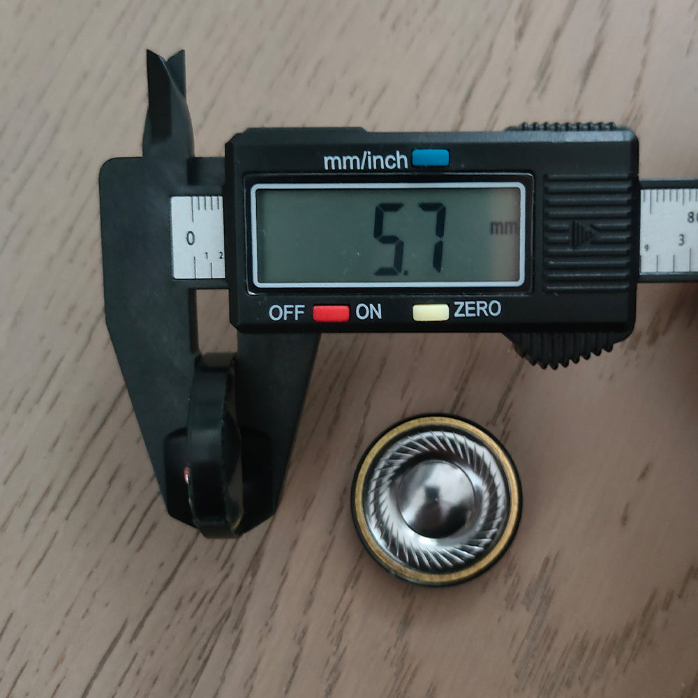 ELFINEAR 30mm Audiophile Headphone Driver Unit Titanium Diaphragm N45 Neodymium Magnet CCAW Voice Coil 32Ω hiFi Speaker Drivers