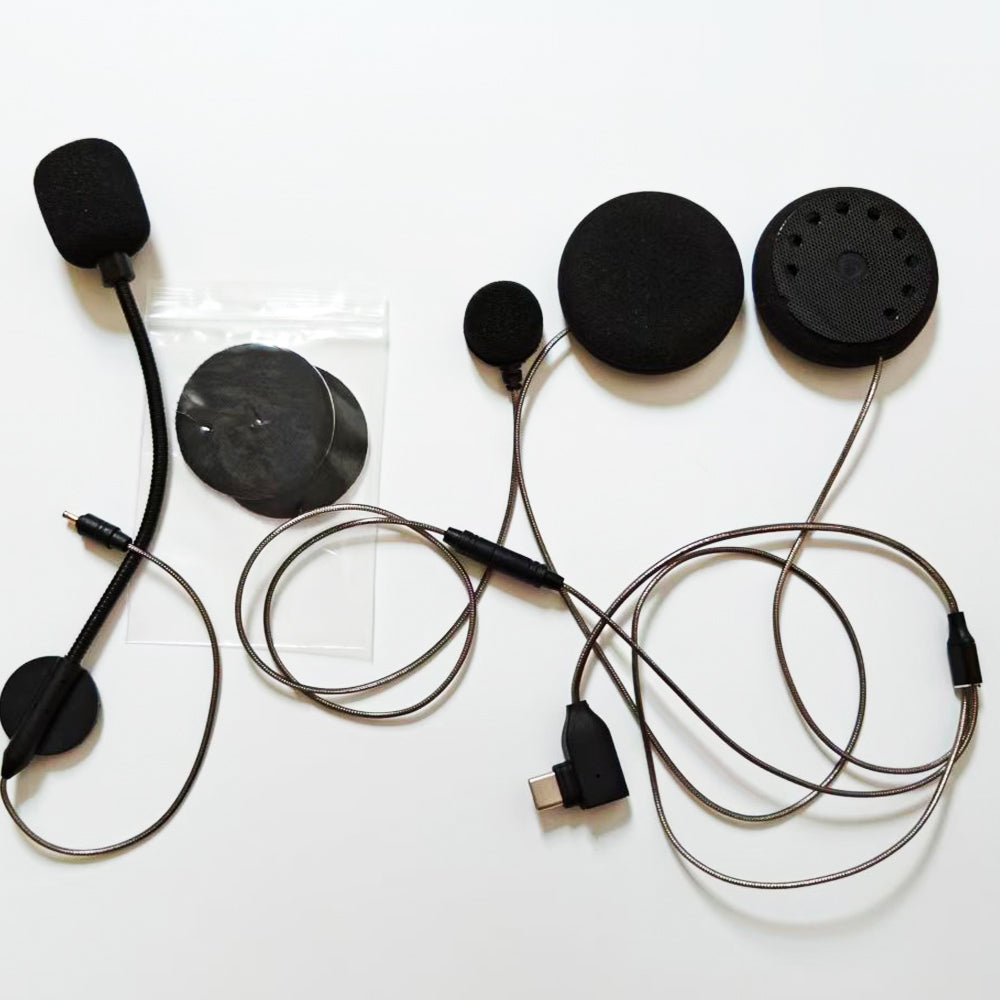 ELFINEAR 45MM Helmet Headset Speaker With Microphone Upgrade Replacement Compatible with ASMAX S1