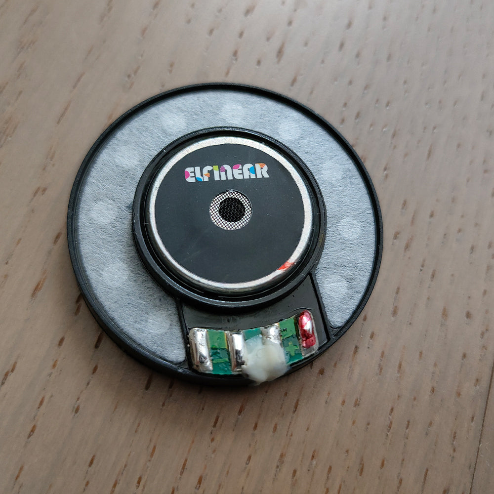 ELFINEAR GR40 V3 Graphene Upgrade Speaker Unit, 40mm Driver with Neutral Balance Sound Quality