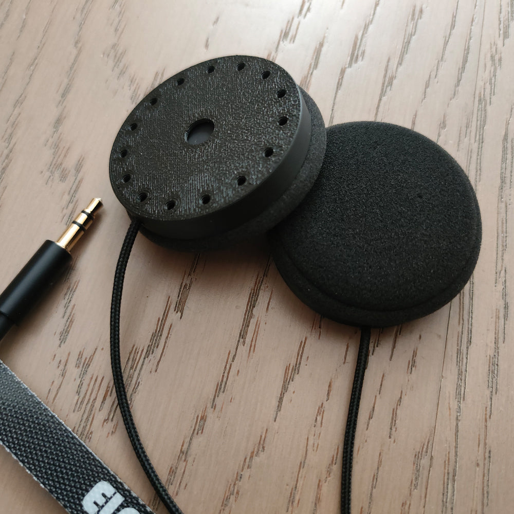 ELFINEAR Vox Artisan 43MM Motorcycle Helmet Speaker 3.5mm AUX Audio Accessory