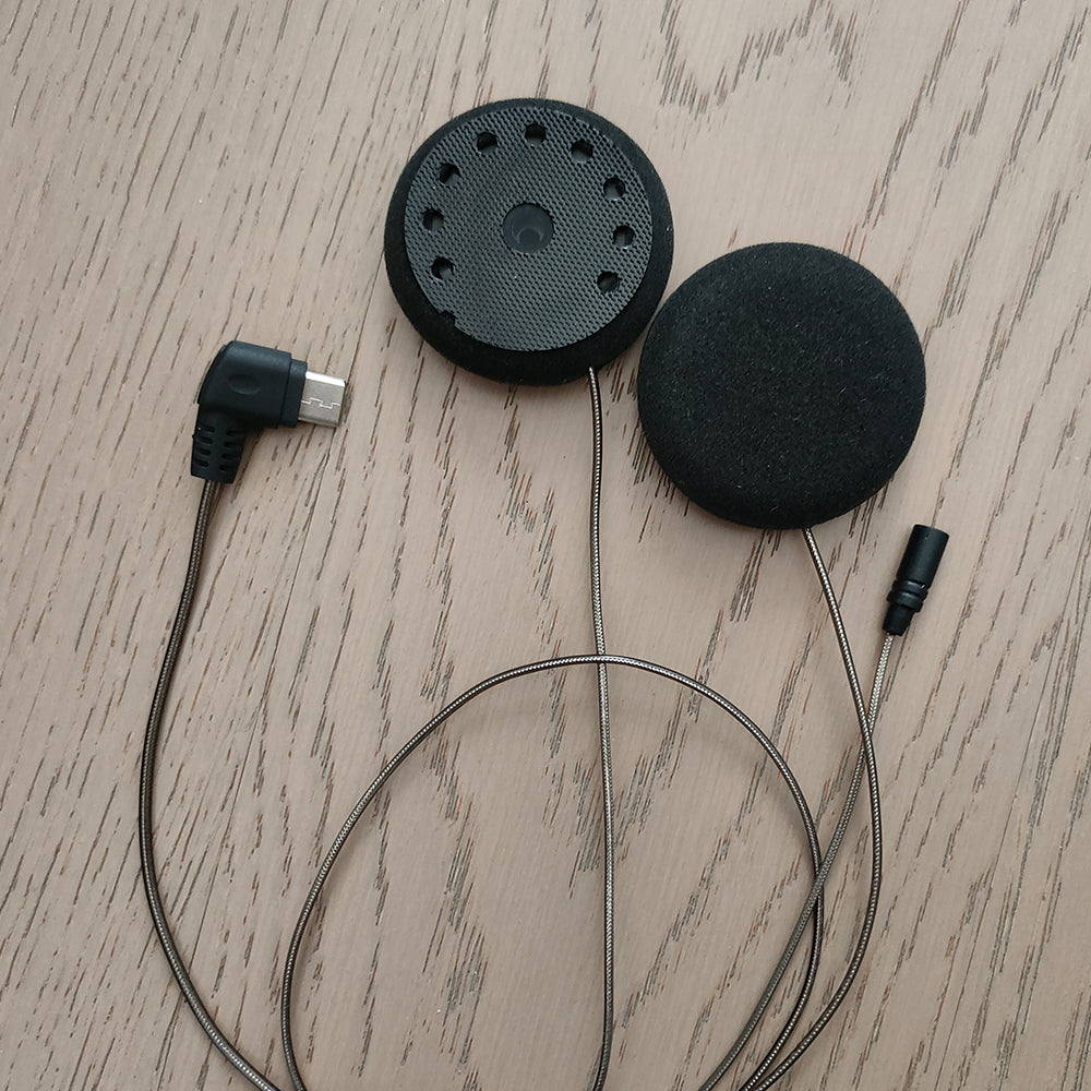 ELFINEAR 45MM Helmet Headset Speaker With Microphone Upgrade Replacement Only for LEXIN ET COM G4 G2 G16 B4FM