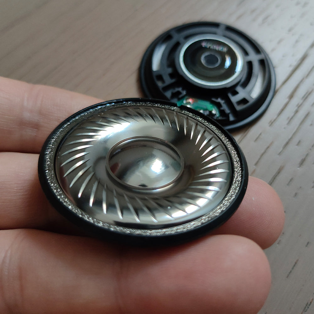 ELFINEAR Vortex 45 Hi-Res Headphone Driver - 45mm Unit + N50 Magnet 127dB High Sensitivity, 32Ω/300Ω Dual Versions for Phone