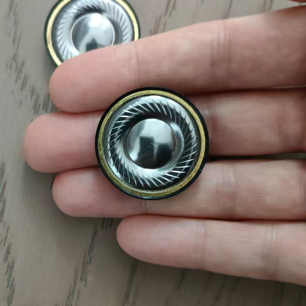 ELFINEAR 30mm Audiophile Headphone Driver Unit Titanium Diaphragm N45 Neodymium Magnet CCAW Voice Coil 32Ω hiFi Speaker Drivers