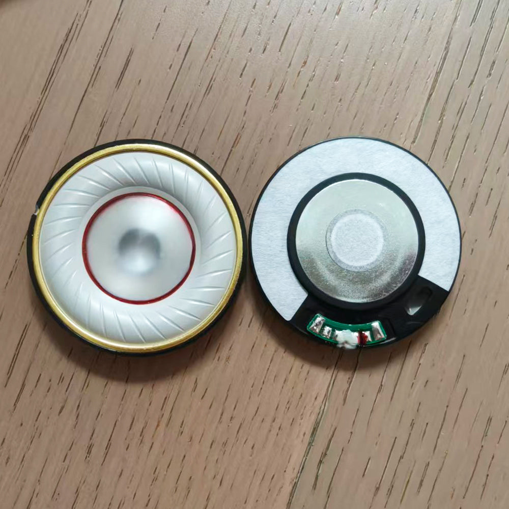 ELFINEAR 50mm Nova Crystal Glass Dome LCP Diaphragm Headphone Driver Pair Audiophile DIY Over-Ear Headset Replacement Upgrade Speaker Unit