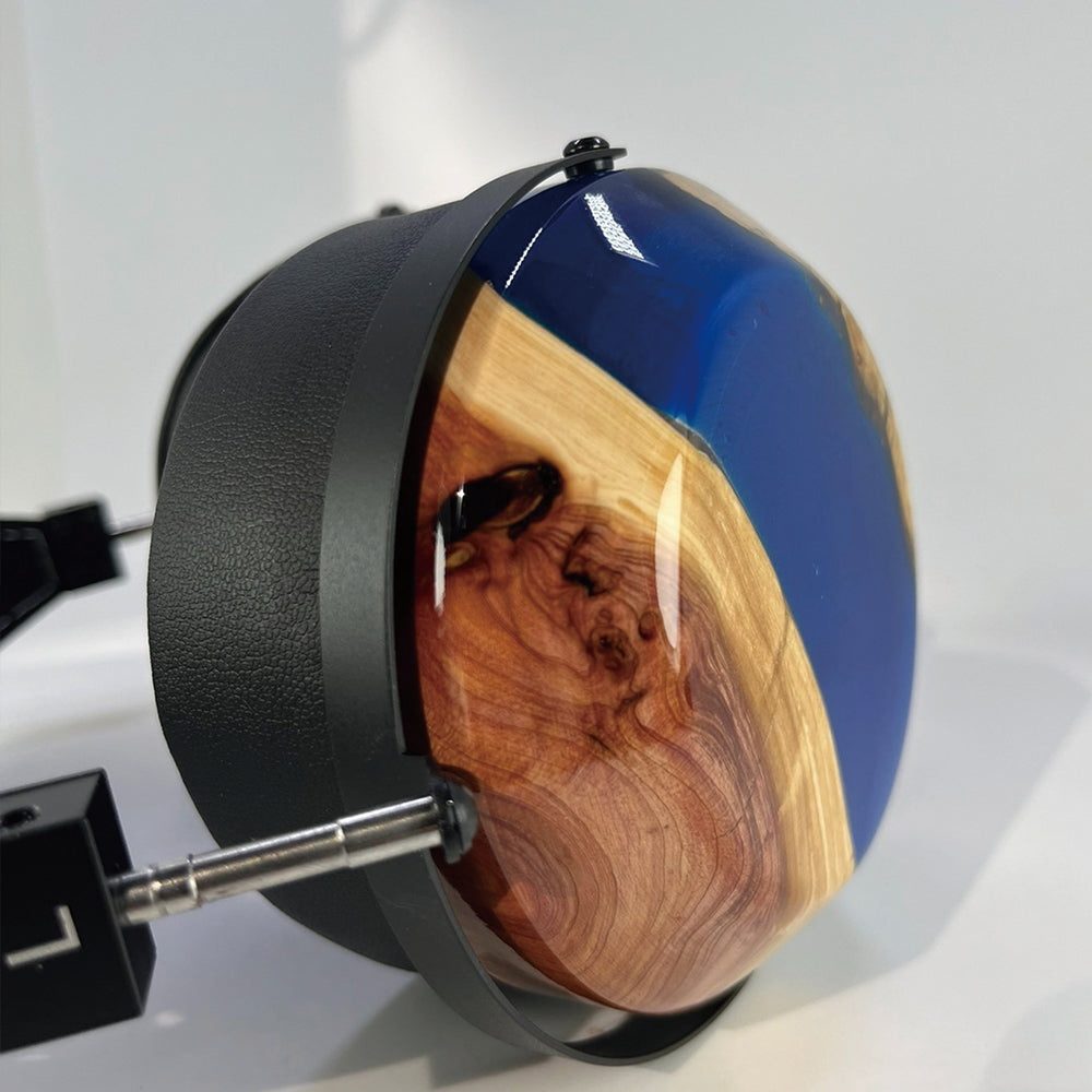 ELFINEAR High - Grade DIY Resin & Solid Wood Composite Headphone Shell Set for Head - mounted Headphones