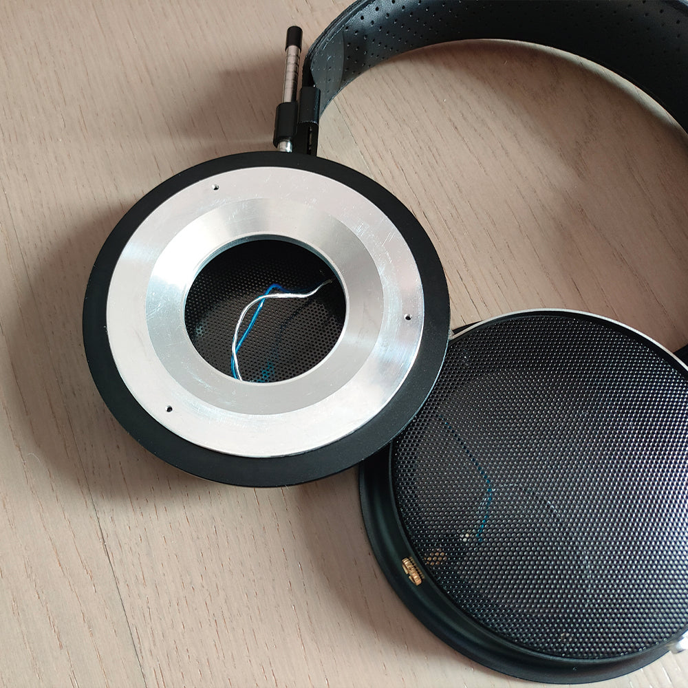 DIY Headphone Enthusiasts' Dream! 110mm Headphone Housing with Accessories, Compatible with 50mm & 70mm Drivers, 2 Color Options