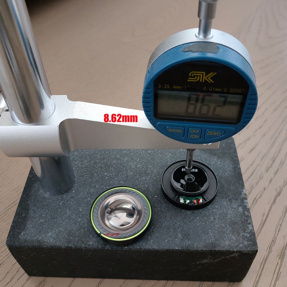 ELFINEAR Aurora 40 Beryllium - 40mm Flagship Headphone Driver with Beryllium-Plated Dome (80Ω/300Ω/700Ω)