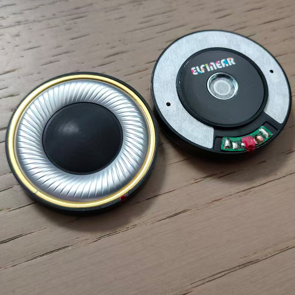 ELFINEAR New Titan 50mm High-End Speaker Driver, N52 Strong Magnet 32 Ohm / 300 Ohm for DIY Headphone Repair & Modification