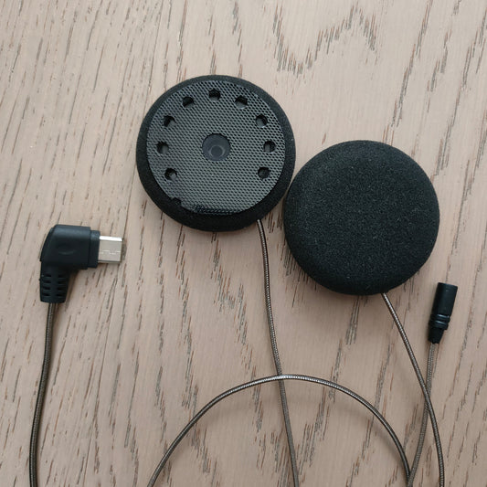 ELFINEAR 45MM Helmet Headset Speaker With Microphone Upgrade Replacement Only for LEXIN ET COM G4 G2 G16 B4FM