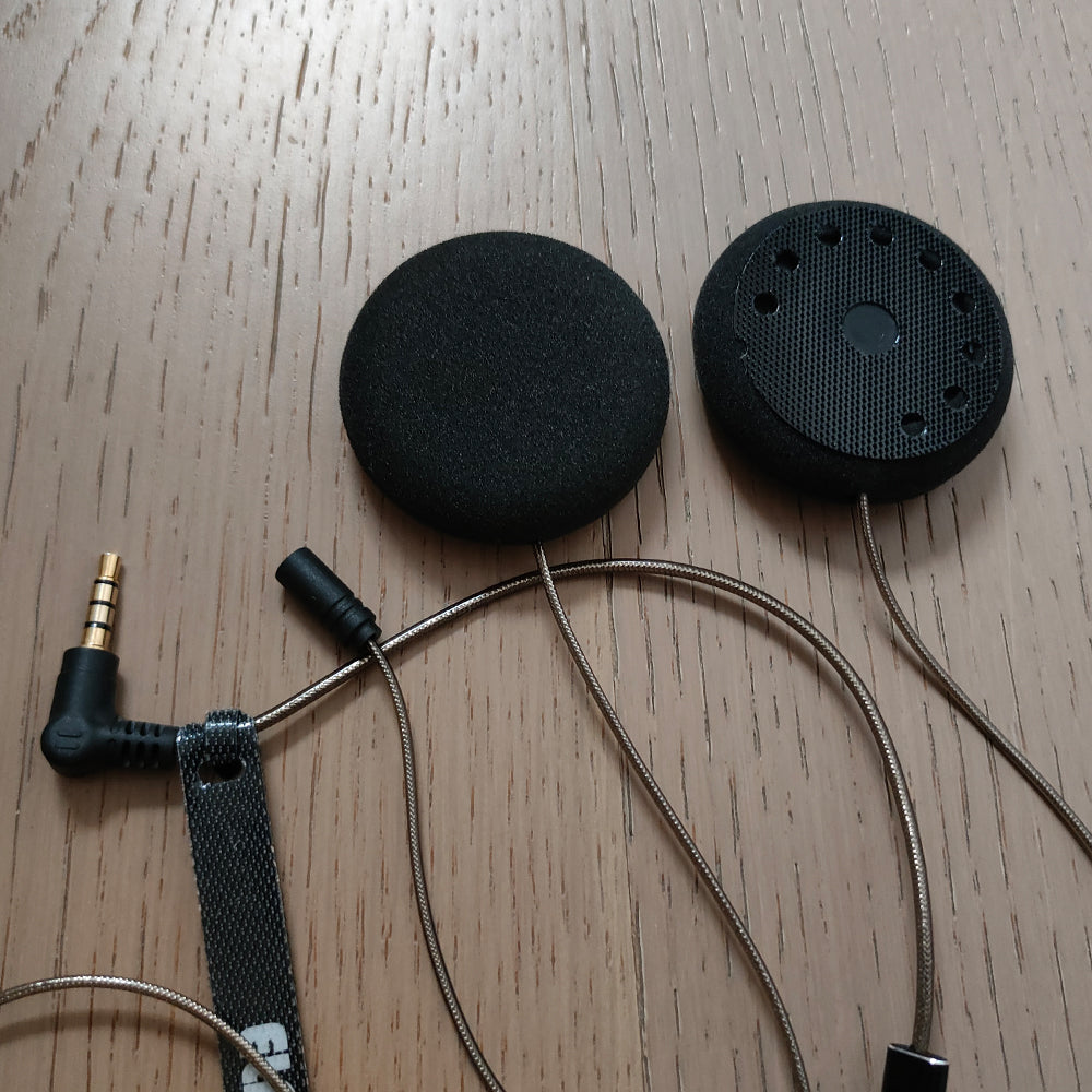 ELFINEAR 45MM Helmet Headset Speaker With Microphone Upgrade Replacement Only for LEXIN ET COM G4 G2 G16 B4FM