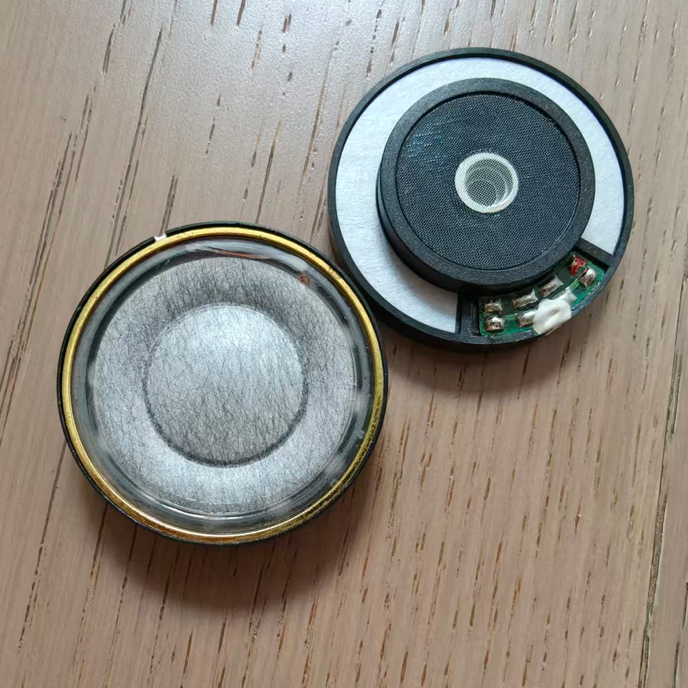ELFINEAR Upgraded 40mm Solis40 Pro Max Hifi Headphone Driver Unit Wool Paper Cone PU Edge 32Ohm For DIY Headphone Modification