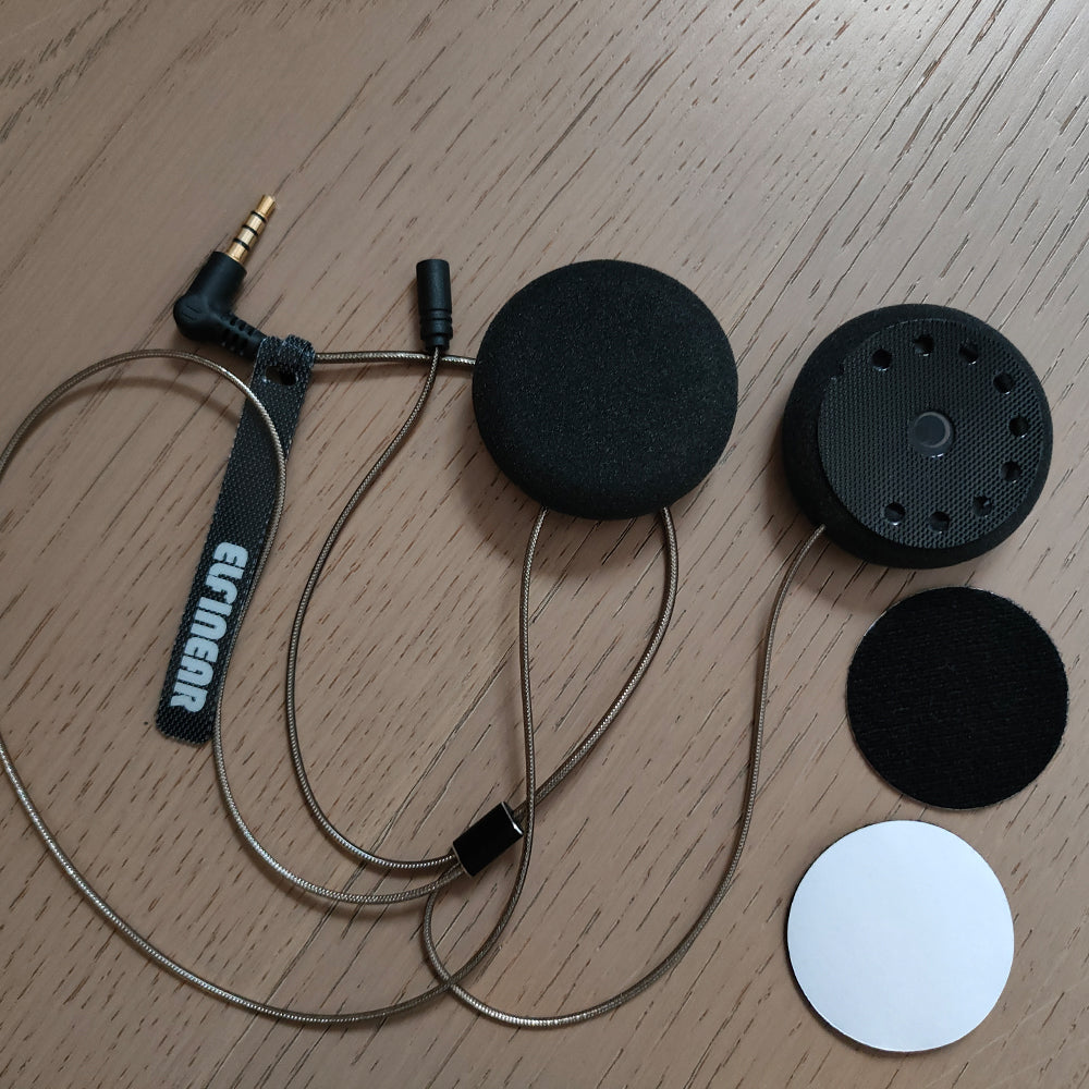 ELFINEAR 45MM Helmet Headset Speaker With Microphone Upgrade Replacement Only for LEXIN ET COM G4 G2 G16 B4FM