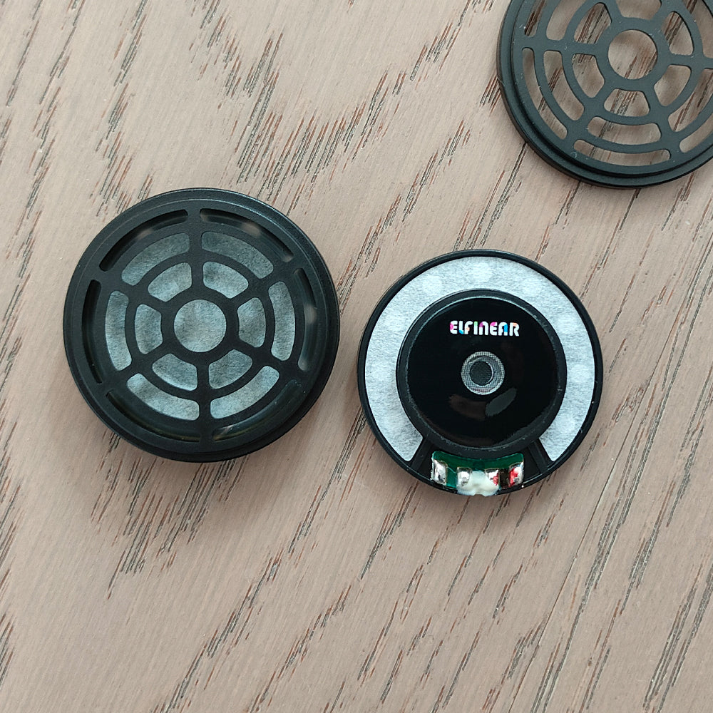 ELFINEAR PaperCone 40mm Fiber Paper Diaphragm N50 Magnet High-Quality Voice Coil Hi-Fi Sound Full Bass Premium Speaker Unit