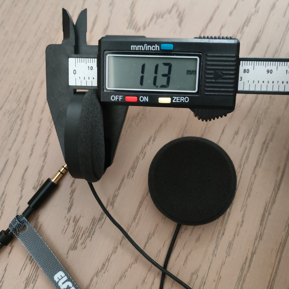 ELFINEAR Vox Artisan 43MM Motorcycle Helmet Speaker 3.5mm AUX Audio Accessory