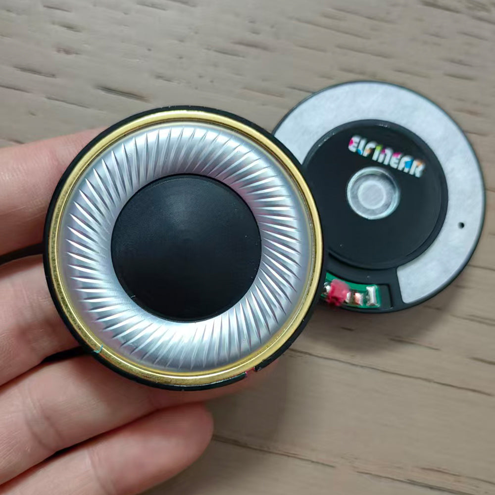 ELFINEAR New Titan 50mm High-End Speaker Driver, N52 Strong Magnet 32 Ohm / 300 Ohm for DIY Headphone Repair & Modification