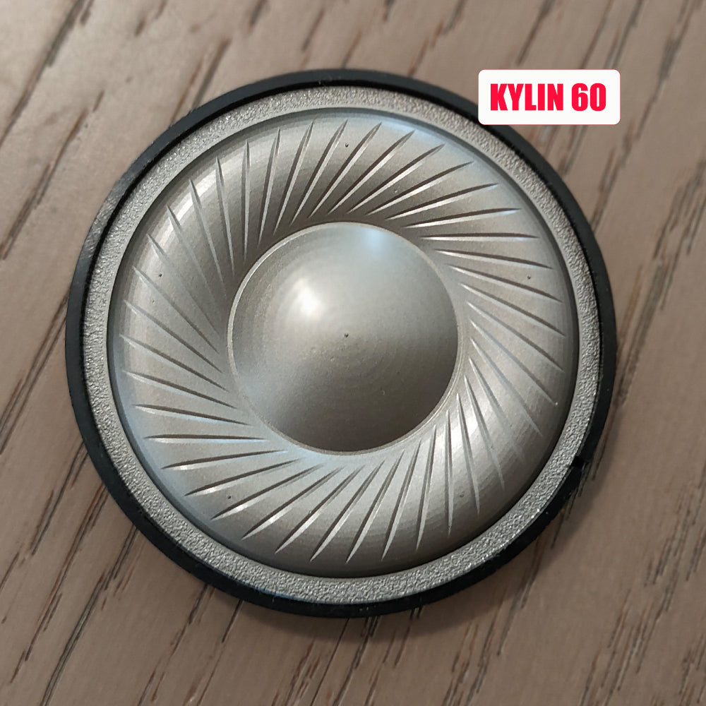 ELFINEAR K60 Silicon Composite Diaphragm HiFi Headphone Speaker Drivers- High-Quality Replacement Part for Headphone Speakers