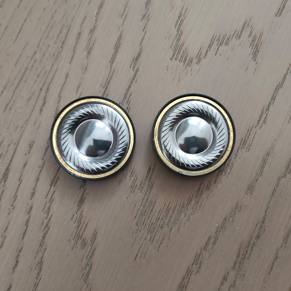 ELFINEAR 30mm Audiophile Headphone Driver Unit Titanium Diaphragm N45 Neodymium Magnet CCAW Voice Coil 32Ω hiFi Speaker Drivers