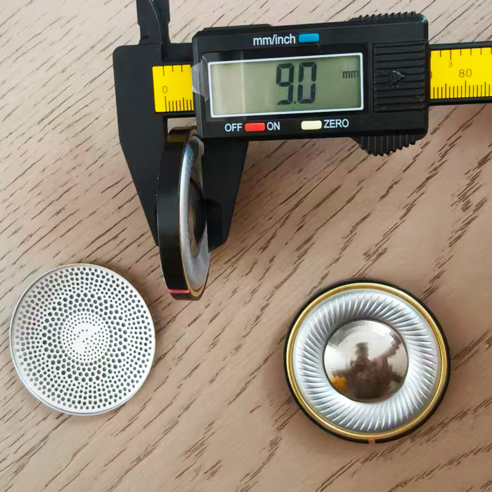 ELFINEAR Magana Ti 50mm Audiophile Headphone Drivers - Titanium & Aluminum Composite Diaphragm - 32Ω/300Ω - DIY Speaker Unit (Pair)