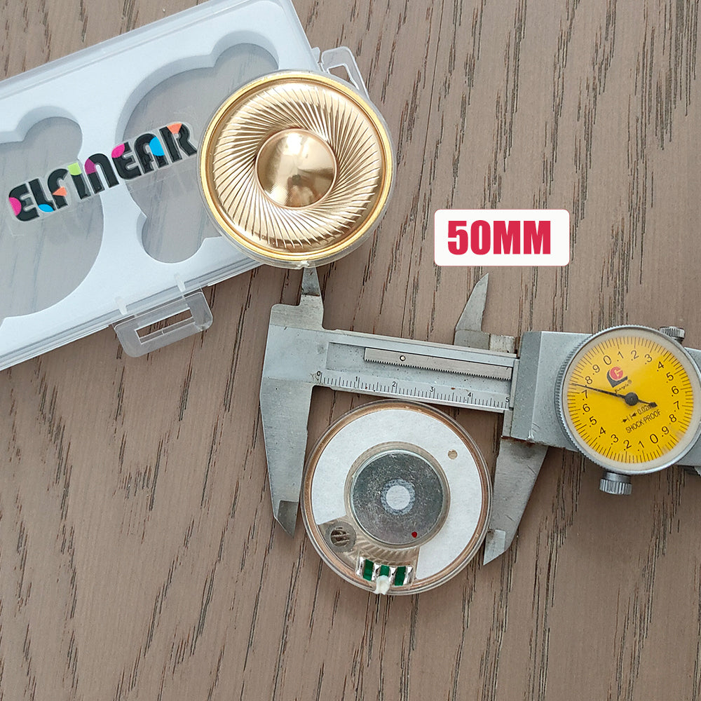 ELFINEAR Luminawave Aureo Premium Headphone Driver Unit - High-Res Diaphragm, Audiophile Grade Replacement for Hi-Fi Headphones  4 sold byELFINEAR Official S