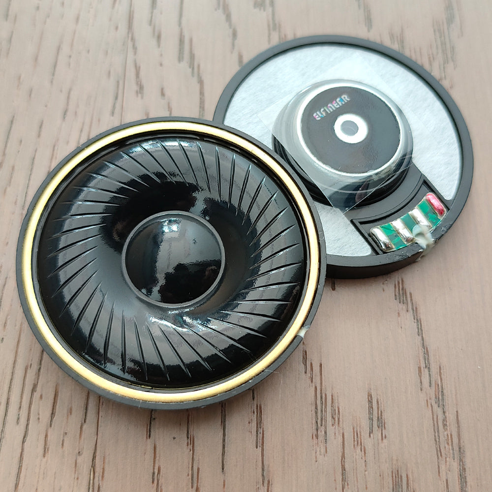 ELFINEAR Crest50 50mm 24Ω 119.73dB HiFi Headphone Speaker Driver | N52 Magnet 3-Layer Composite Diaphragm with Flat Frequency Response