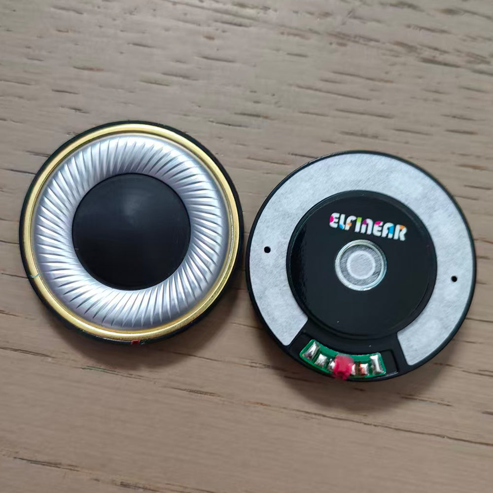ELFINEAR New Titan 50mm High-End Speaker Driver, N52 Strong Magnet 32 Ohm / 300 Ohm for DIY Headphone Repair & Modification