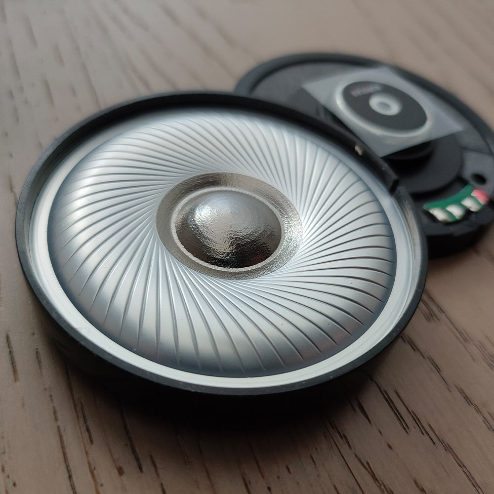 ELFINEAR 60mm Speaker Driver 1 Pair (2PCS) - AceTone60 HiFi Titanium Dome Speaker for Headphone Replacement Professional Audio Sound System