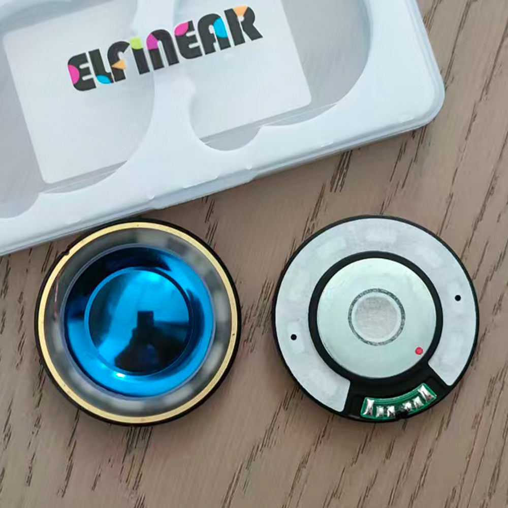 ELFINEAR Nova 50 50mm Flagship HiFi Headphone Driver Pair | N52 Magnet | Large Black Wire Voice Coil with Bobbin For Audiophile