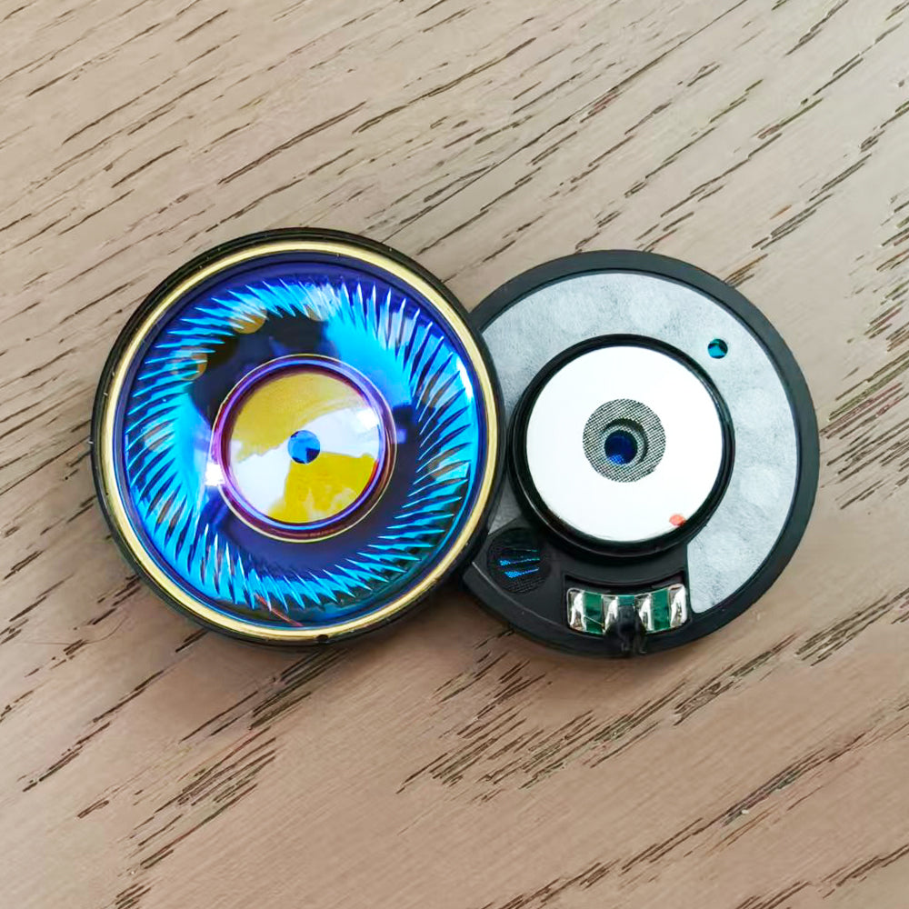 ELFINEAR VitaPro Hi-Fi Headphone Speaker Driver Unit 122dB, 20.4mm CCAW Voice Coil, Iridescent PC Diaphragm, Enhanced Magnet