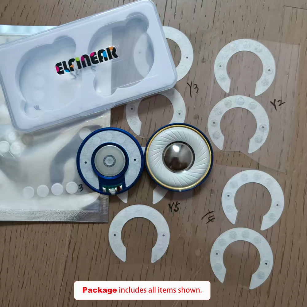 ELFINEAR Aurora B4 50MM Flagship 900ohm Headphone Unit Drivers Replacement