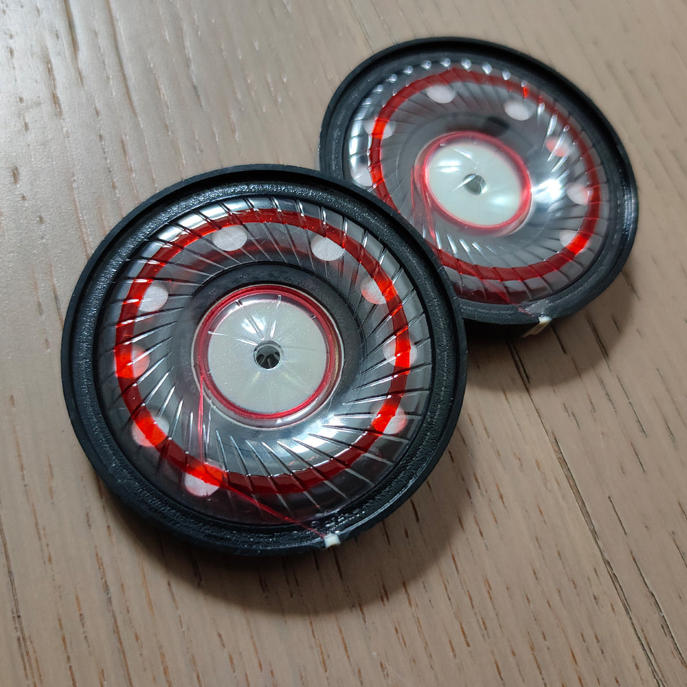 ELFINEAR DampRing 50mm Dynamic Driver, PET Diaphragm With Damping Gel, High Sensitivity for Headphone DIY/Replacement