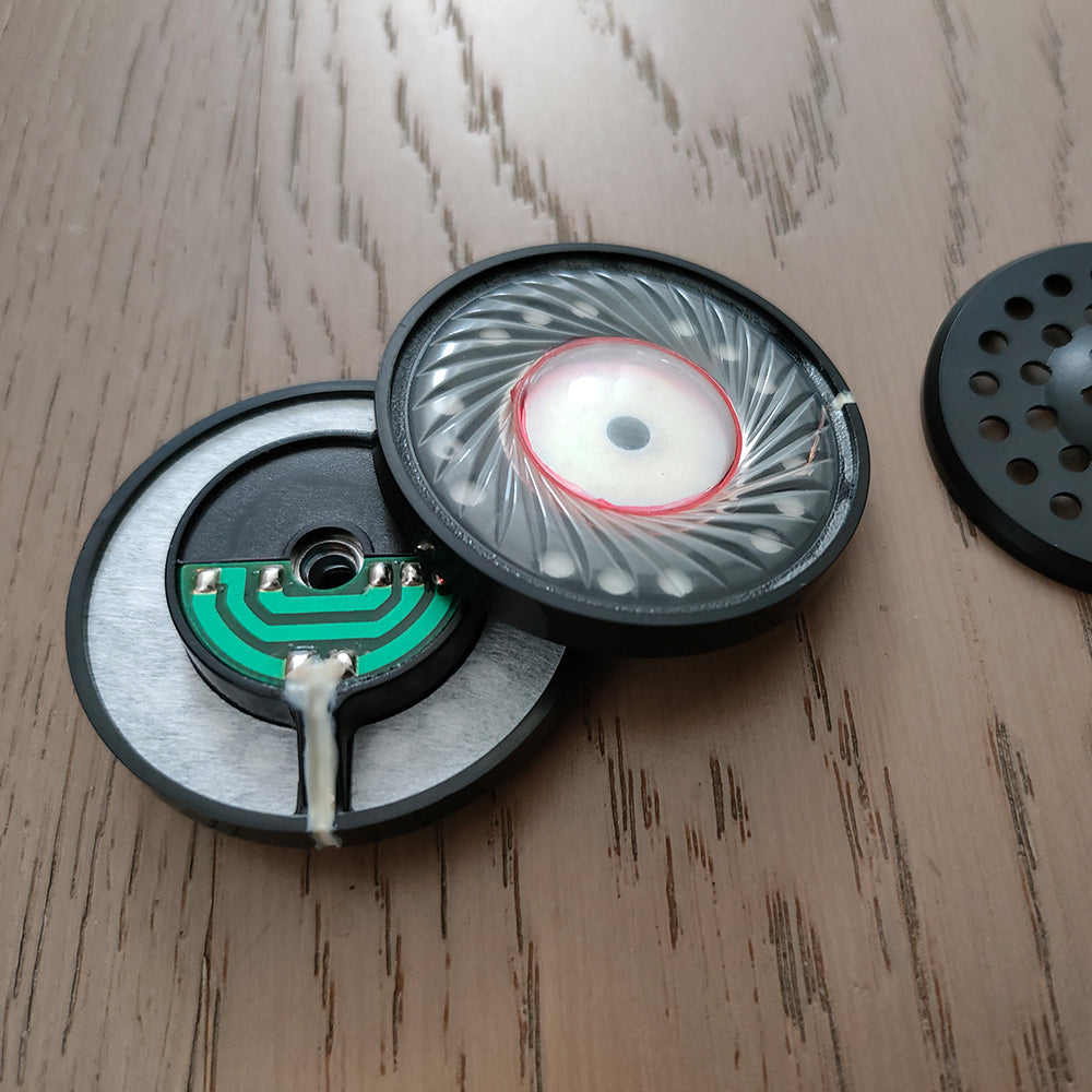 ELFINEAR Echo 45 45mm Headphone Driver Unit | 120 Ohm High-Res Replacement Driver Compatible With Audio-Technia Headphones