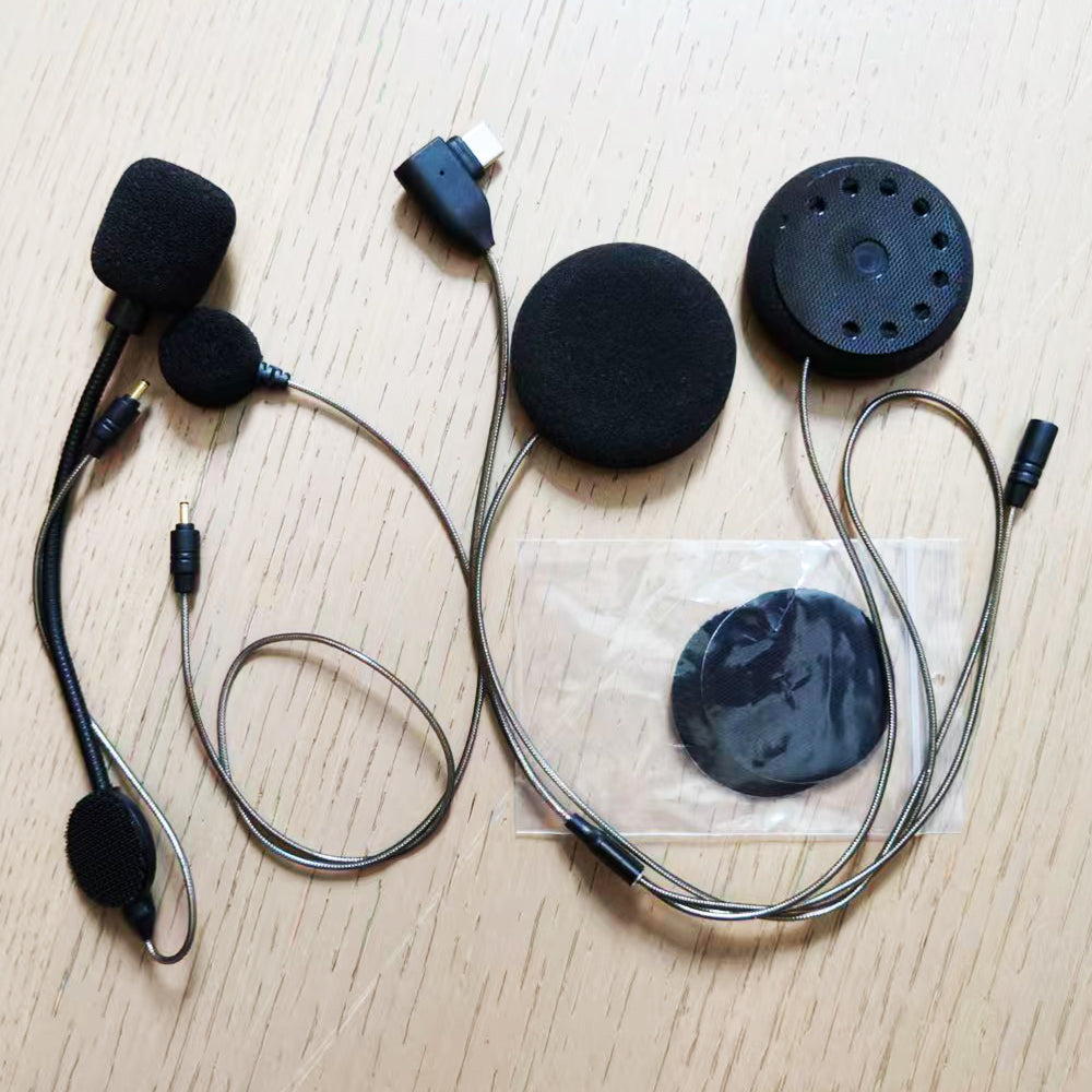 ELFINEAR 45MM Helmet Headset Speaker With Microphone Upgrade Replacement Compatible with ASMAX S1