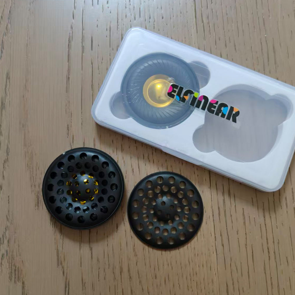 ELFINEAR CarbonGild 40 - 40mm 탄소 섬유 금도금 돔 헤드폰 드라이버, 32Ω/300Ω 옵션