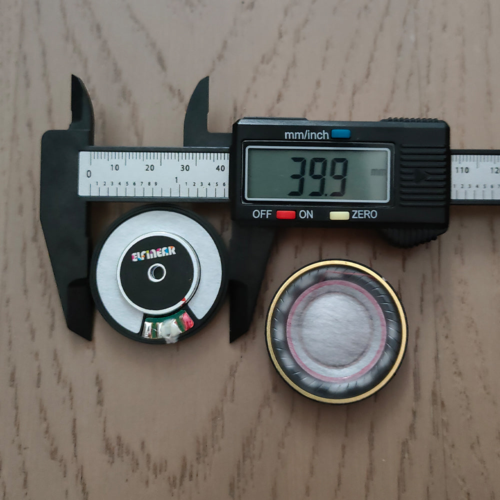 ELFINEAR Solis 40 | 1Pair 40mm Bio-Diaphragm Driver | N52 Magnet + 20.4mm CCA Voice Coil | Warm Sound, Wide Soundstage