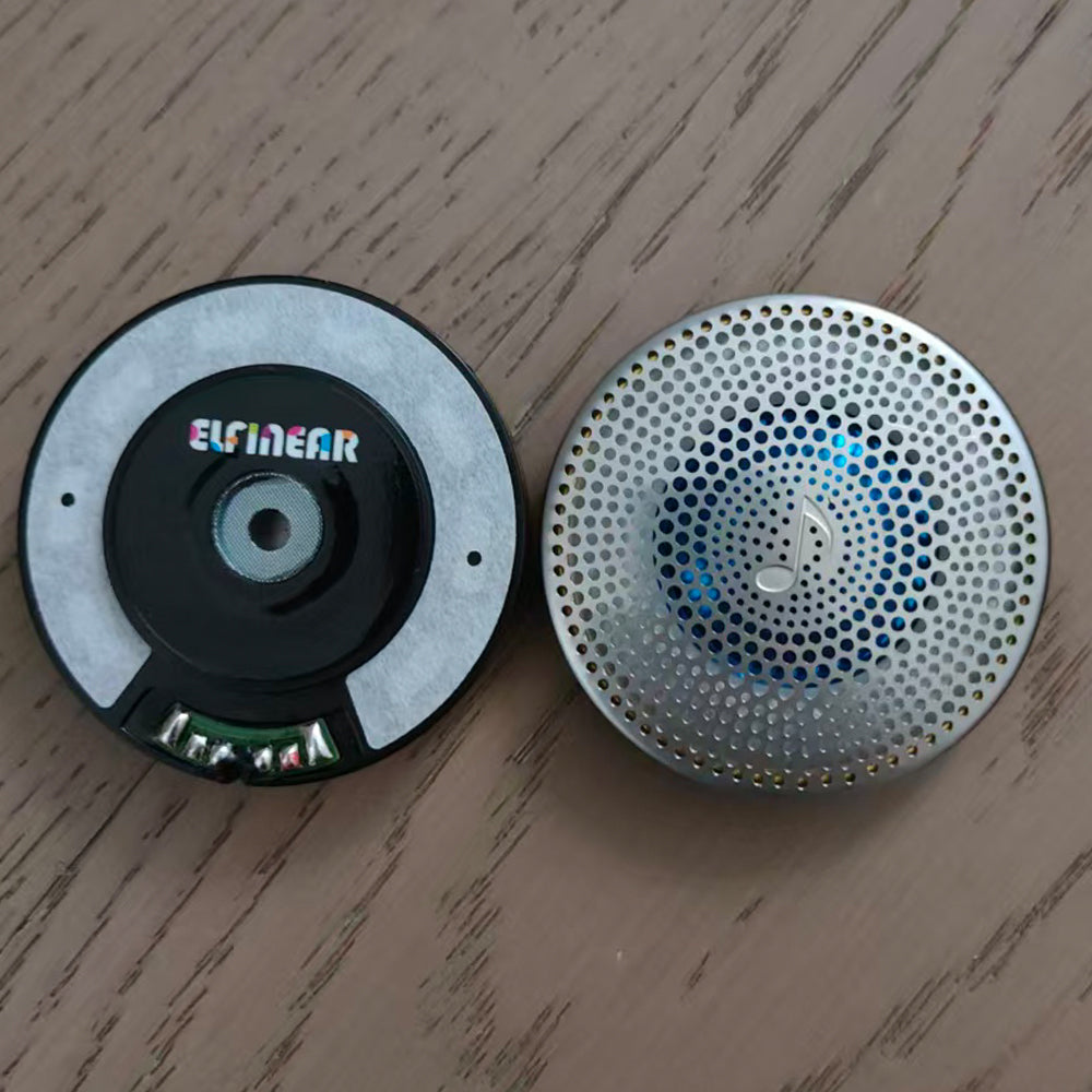 ELFINEAR Nova 50 50mm Flagship HiFi Headphone Driver Pair | N52 Magnet | Large Black Wire Voice Coil with Bobbin For Audiophile